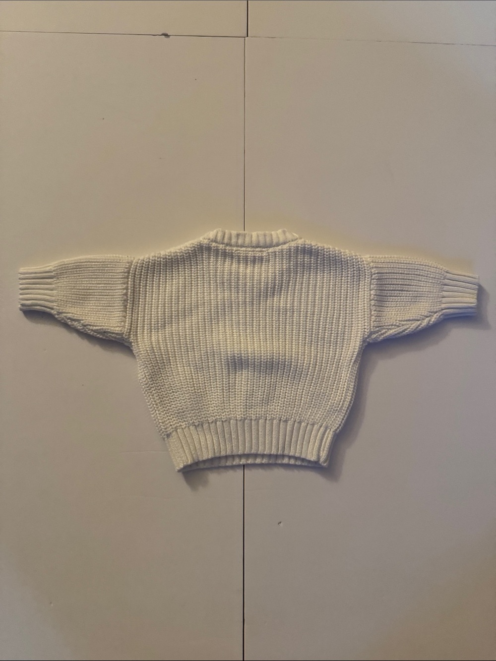 BLOSSOM AND PEAR 'HELLO WORLD' MINI KNIT SWEATER